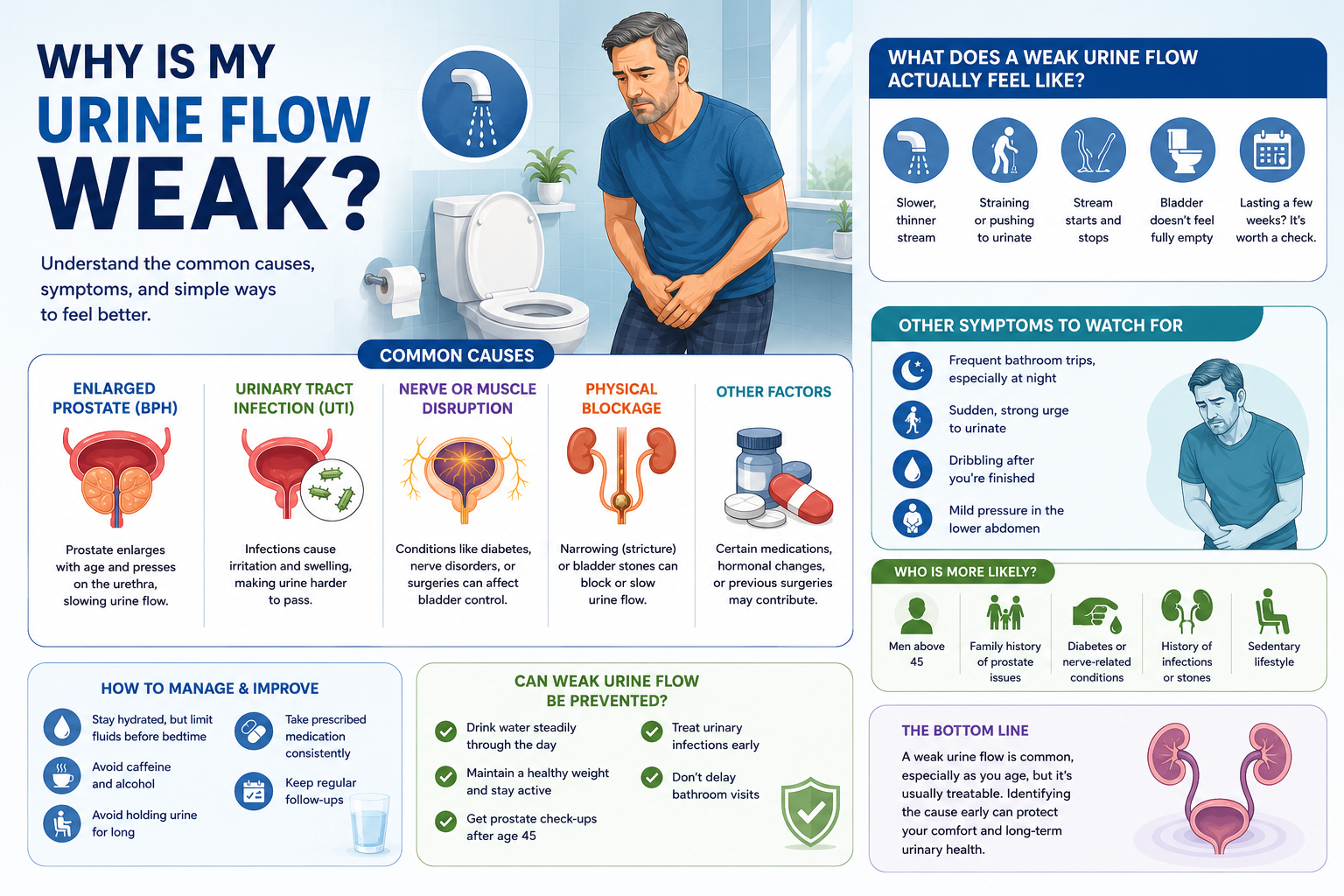 Why Is My Urine Flow Weak? 