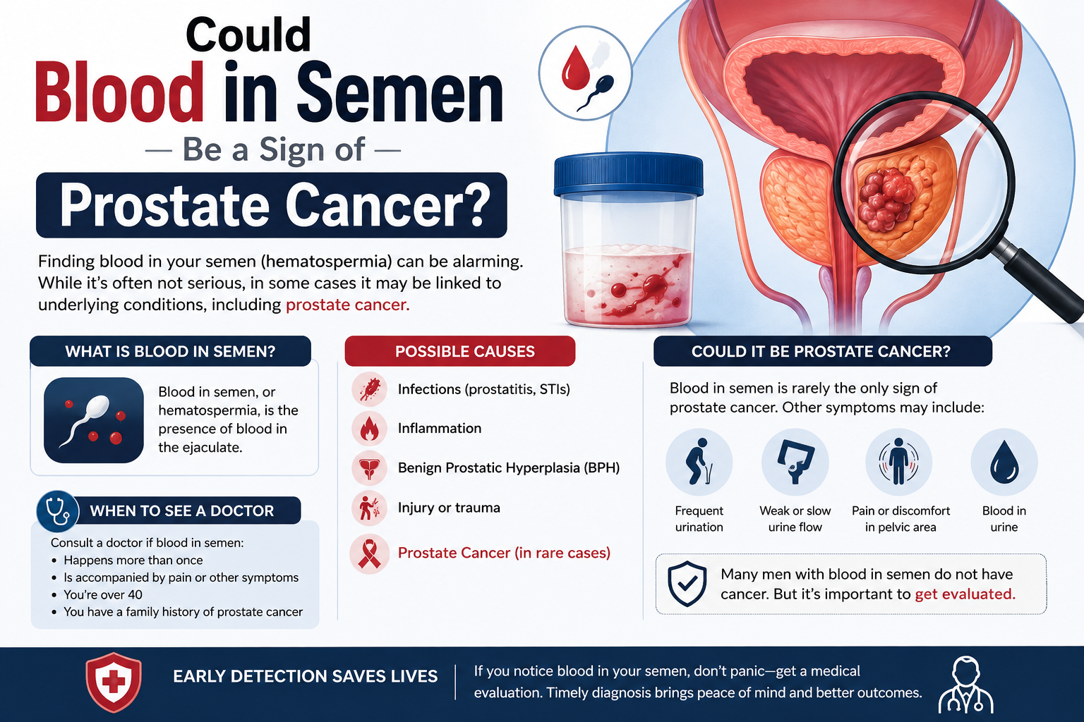 Could Blood in Semen Be a Sign of Prostate Cancer?