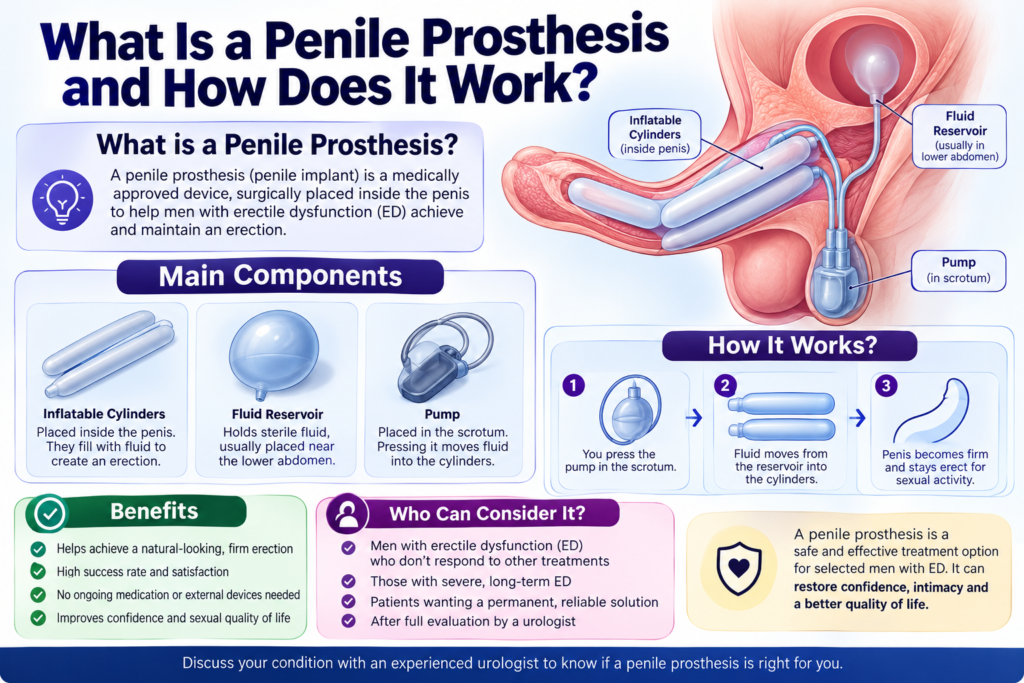 What Is a Penile Prosthesis and How Does It Work?