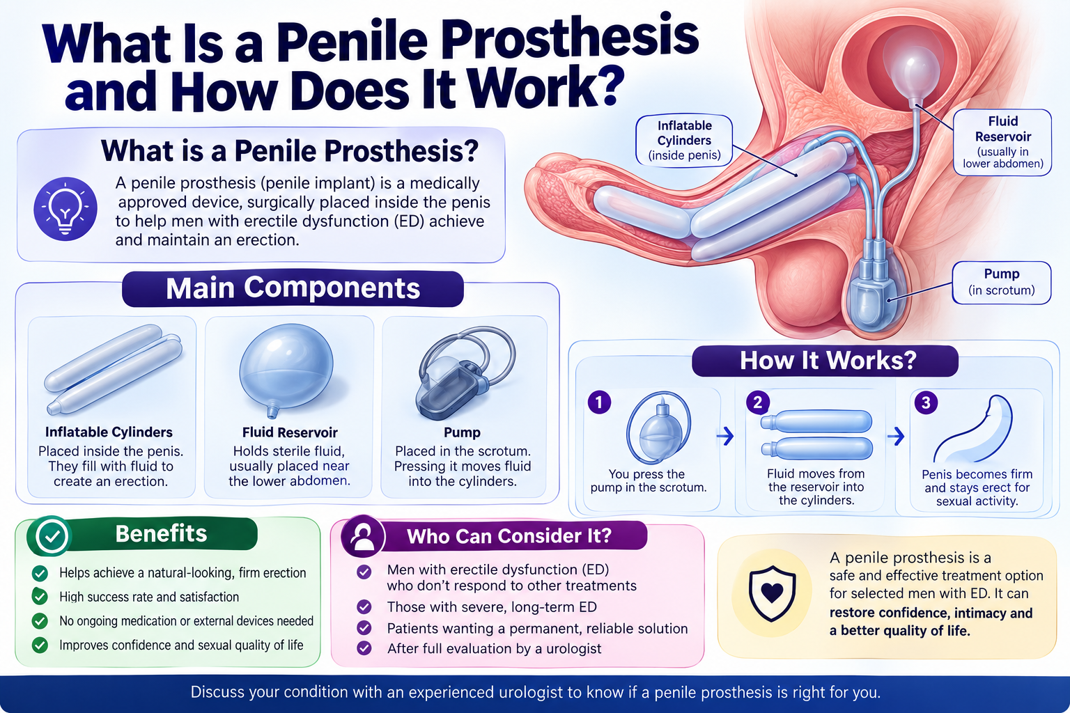 What Is a Penile Prosthesis and How Does It Work?